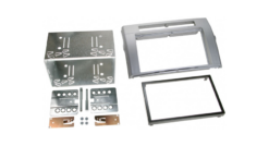2-DIN Paneel Toyota Corolla Verso 2004-2009 - Kleur: zilver