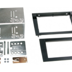 2-DIN Paneel Audi A4 - Seat Exeo - kleur: Zwart