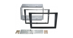2-DIN Paneel Opel Corsa C 2000-2006 - Kleur: zwart
