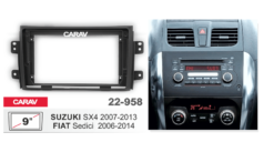 Los 9-inch frame geschikt voor de Fiat Sedici