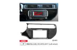 Los 9-inch frame geschikt voor de Kia Rio 2015-2017