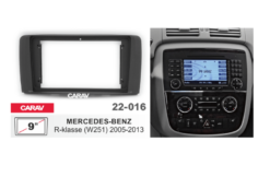 Los 9-inch frame geschikt voor de Mercedes-Benz R-klasse (W251) 2005-2013