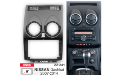 Los 9-inch frame geschikt voor de Nissan Qashqai 2007-2013