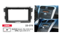 Los 9-inch frame geschikt voor de Opel Agila / Suzuki Splash 2008-2014