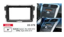 Los 9-inch frame geschikt voor de Suzuki Splash Agila 2008-2014