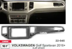 Los 10.1-inch frame geschikt voor de Volkswagen Sportsvan 2016+