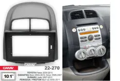 Los 10.1-inch frame geschikt voor de TOYOTA Passo , boon 2004-2010