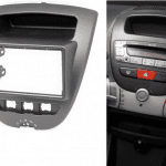 2-din inbouwframe / paneel CITROEN C1 2005-2014 / TOYOTA Aygo 2005-2014 / PEUGEOT (107) 2005-2014