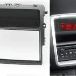 2-din inbouwframe / paneel NISSAN Primastar (J4) 2011-2014 / OPEL Vivaro (X83) 2010-2014 / RENAULT Trafic II (EL / FL / JL) 2011-2014  (w/o Car Computer)