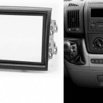 2-din inbouwframe / paneel CITROEN Jumper 2006+ / PEUGEOT Boxer 2006+ / FIAT Ducato 2006+