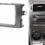 2-din inbouwframe / paneel TOYOTA Auris 2006-2012