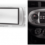 2-din inbouwframe / paneel TOYOTA Yaris 2011+ (Universal for Left and Right Wheel)