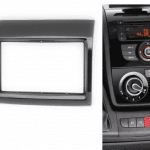 2-din inbouwframe / paneel CITROEN Jumper 2011+ / PEUGEOT Boxer 2011+ / FIAT Ducato 2011+ (Gloss Black)